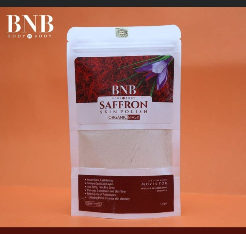 BNB Saffron Skin Polish Organic Mask