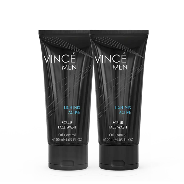 Active Scrub Face Wash for Men (Pack of 2)